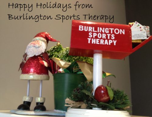 Happy Holidays from Burlington Sports Therapy!