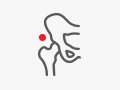 hip pain icon