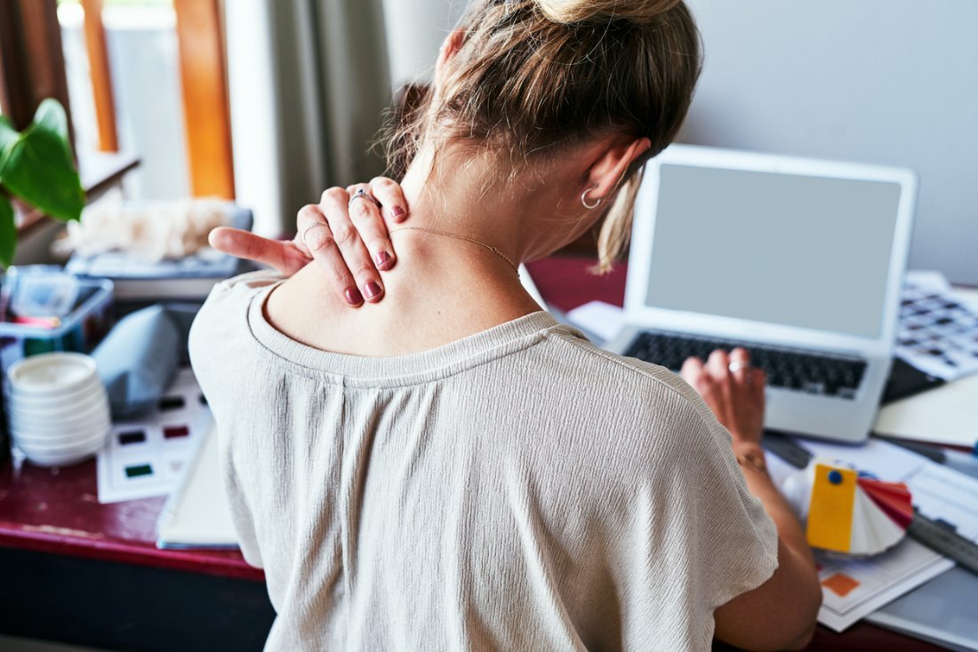 tech neck pain